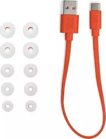 JBL Live Pro+ In-ear Bluetooth Handsfree Earphones with Sweat Resistance and Charging Case White