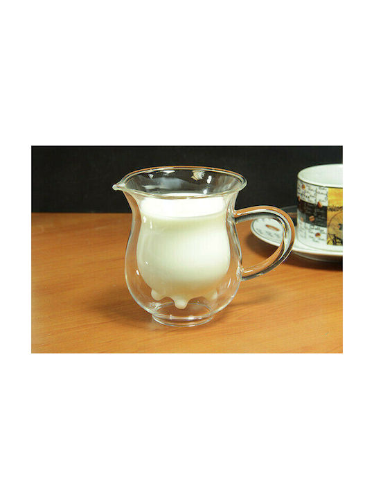 Gadget Master Kuh Becher Glas Transparent 230ml