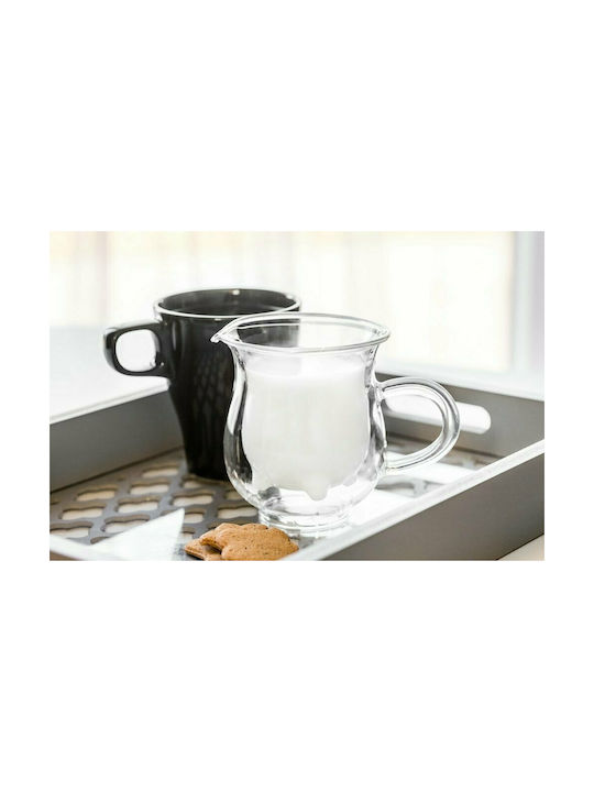 Gadget Master Kuh Becher Glas Transparent 230ml