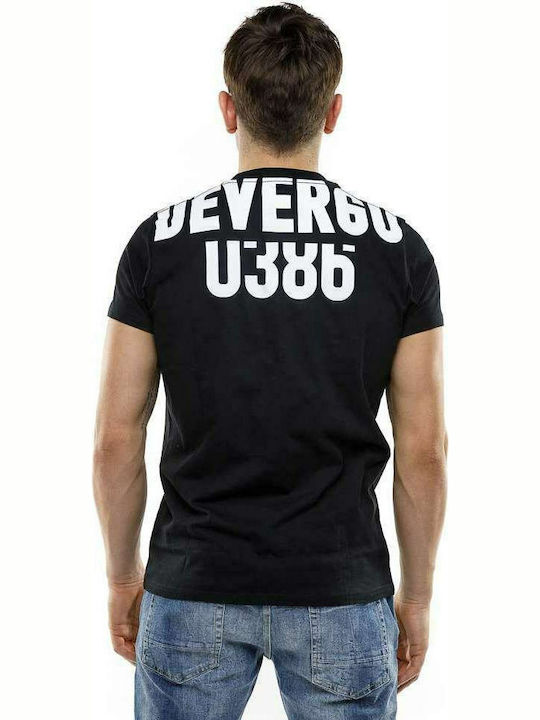 Devergo Men's Short Sleeve T-shirt Black