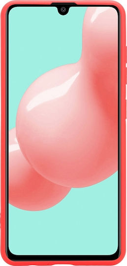 Crong Color Flexible Premium Back Cover Σιλικόνης Κόκκινο (Galaxy A41)