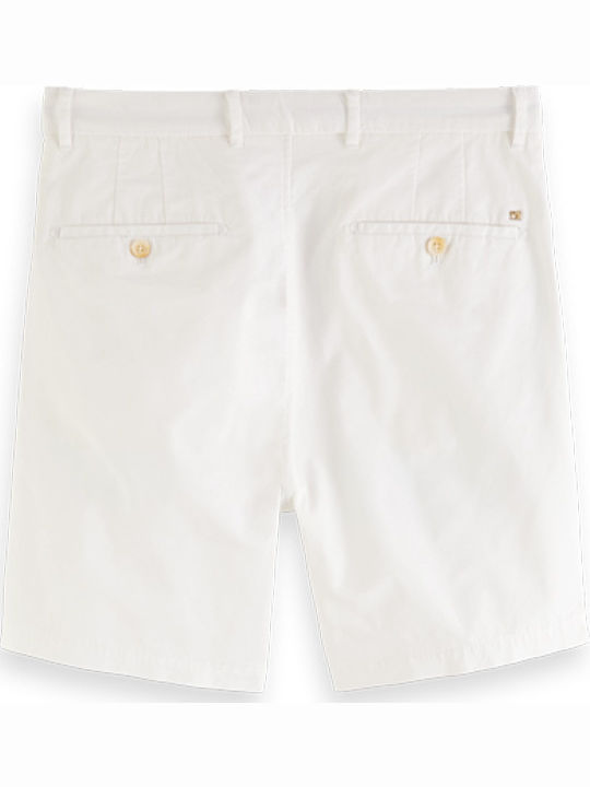 Stuart Men's Shorts Chino White