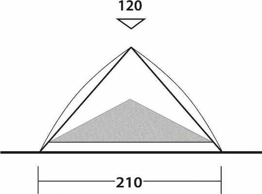 Outwell Formby 2 Ατόμων Λευκή