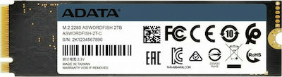 Swordfish SSD 1TB τύπου M.2 με σύνδεση PCI Express 3.0 και Ψύκτρα ASWORDFISH-1T-C