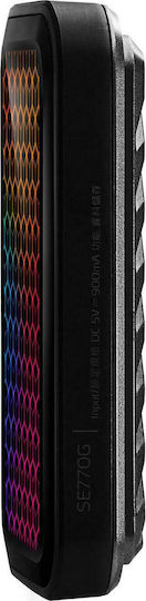Adata SE770G USB 3.2 / USB-C Extern SSD 512GB 2.5" Negru