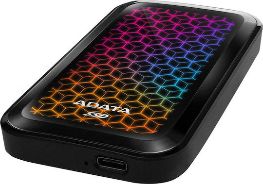 Adata SE770G USB 3.2 / USB-C Extern SSD 512GB 2.5" Negru