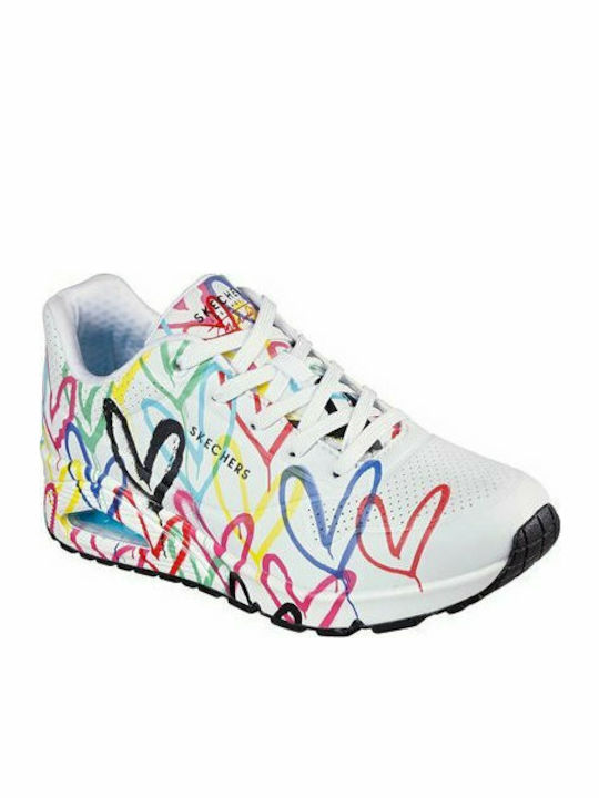 Skechers Spread The Love Femei Sneakers Albe