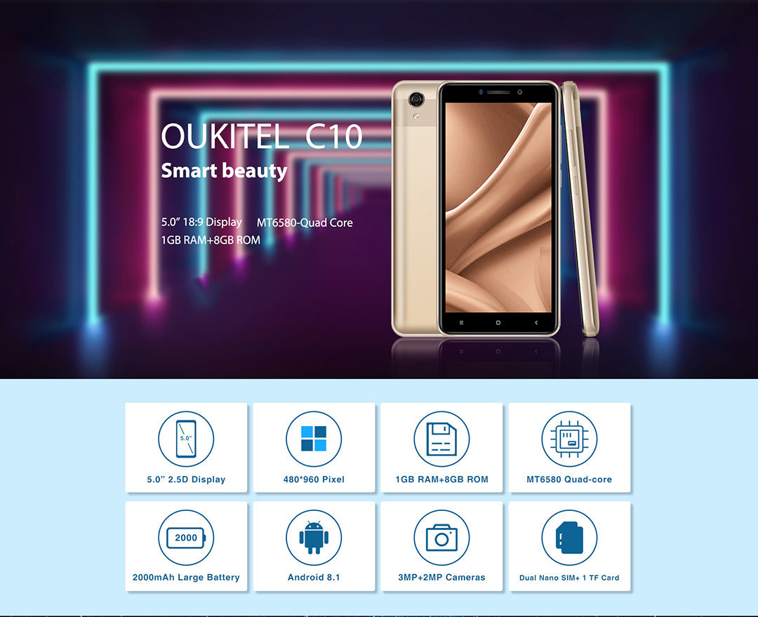 Oukitel c10 аккумулятор