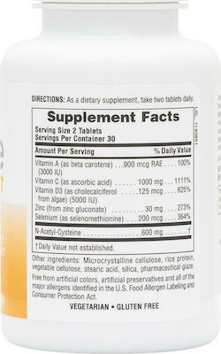 Nature's Plus Immune Boost Supplement for Immune Support 60 tabs