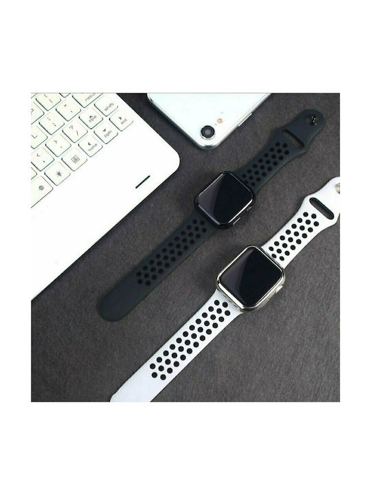 Dux Ducis Gel Silicone Case in Pink color for Apple Watch 44mm