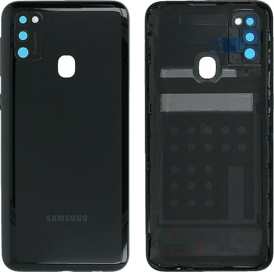 Samsung Καπάκι Μπαταρίας Μαύρο για Galaxy M21
