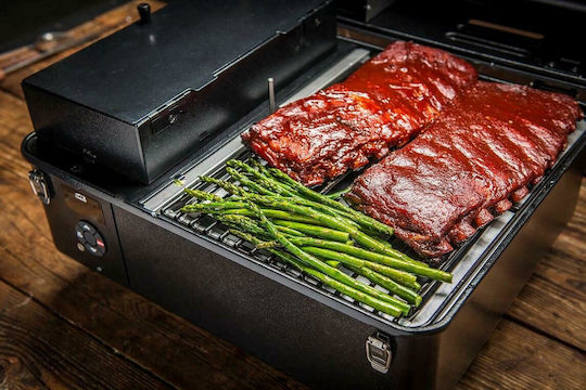 Traeger Ranger Portabilă Grătar cu Pelete cu Afumătoare 53cmx51cm