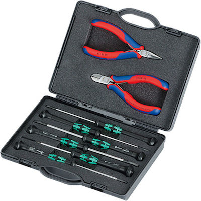 Knipex 00 20 18 Tool Case with 8 Tools