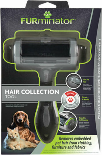 FURminator Hair Collection Tool Kamm für verschiedene Haarlängen zur Fellreinigung Mehrfarbig