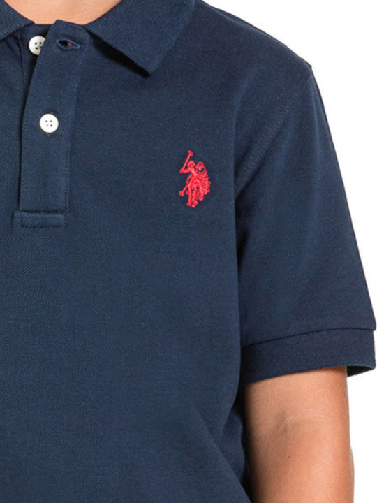 U.S. Polo Assn. Kids Polo Short Sleeve Navy Blue