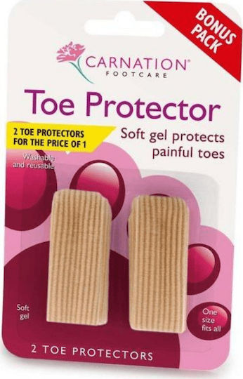 Carnation Toe Protector Callus Gel Patches 2pcs