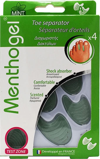 Menthogel Menthogel Fußpolster Mit Gel Für Hornhaut 4 Stück
