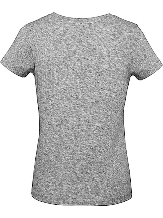 B&C Inspire Plus T Women's Short Sleeve Promotional T-Shirt Sport Grey