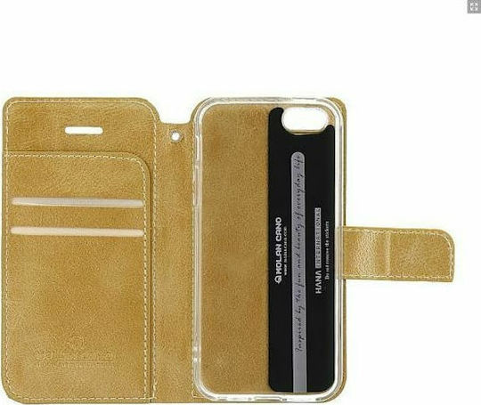 Molan Cano Issue Wallet Δερματίνης Χρυσό (Galaxy A21s)