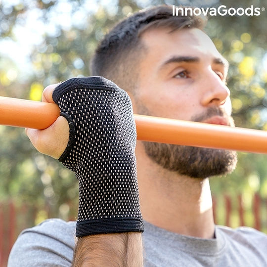 InnovaGoods Wristcare Forearm Brace in Black Color