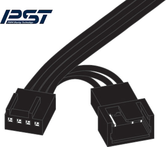 Arctic P12 PWM 120mm 4-Pin PWM 4-Pin Case Fan 3-pack