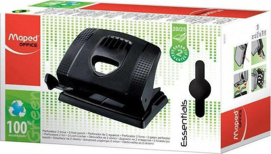 Maped Περφορατέρ с ръководство Перфоратор с 2 отвора за 12 листа Essentials