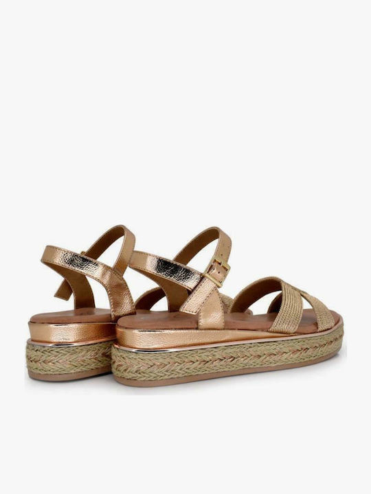Summer Women's Platforms Rose Gold