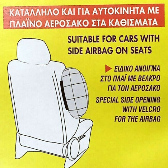 Auto Gs Set Huse Auto 18buc Prosop Gri Cană