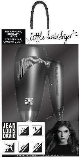 Jean Louis David Travel Hair Dryer 1600W 39991