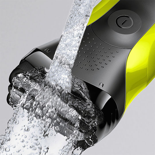 Braun Series 3 Yellow S0425189 Foil Ξυριστική Μηχανή Προσώπου Επαναφορτιζόμενη