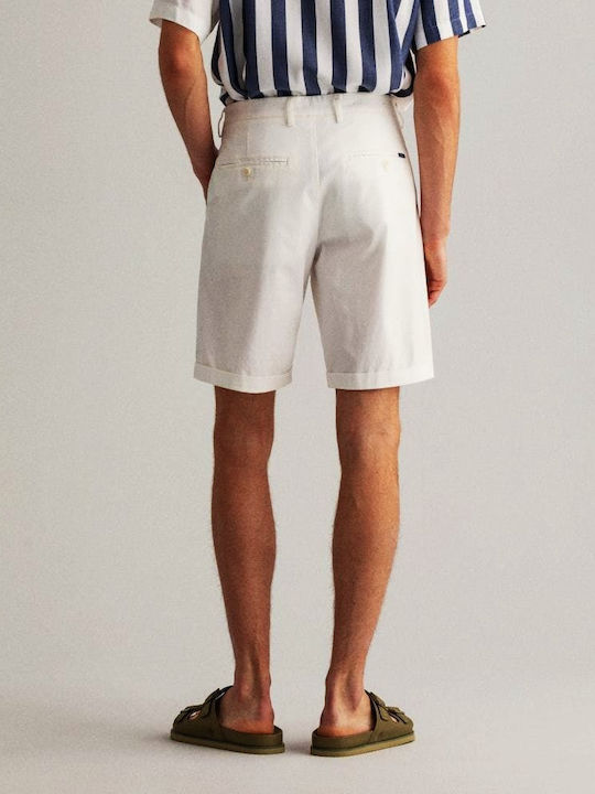 Gant Men's Chino Monochrome Shorts White