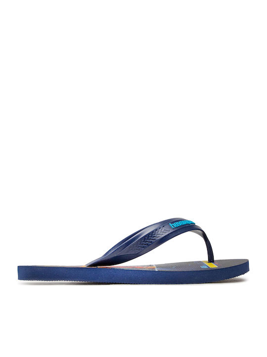 Top Max Street Fighter Ανδρικά Flip Flops Μπλε