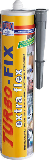 Turbo Fix Extra Flex Συγκολλητική Μαστίχη Λευκή 290ml
