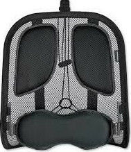 Fellowes Professional Series Mesh Medizinisches Rückenstützkissen 19.5x30.4x37cm Schwarz