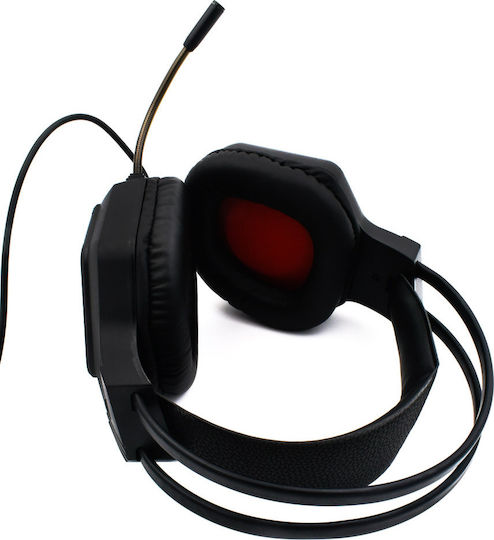 Andowl Q-E8 Over Ear Gaming Headset cu conexiune 2x3,5mm / USB Negru