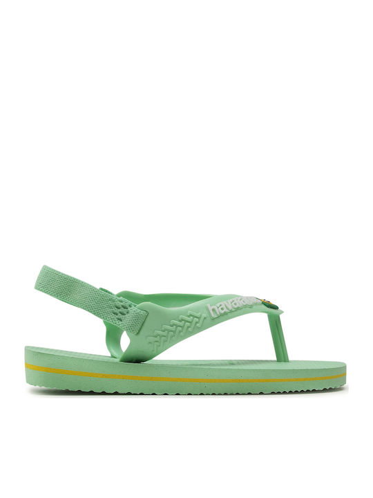 Havaianas Kids' Flip Flops Green