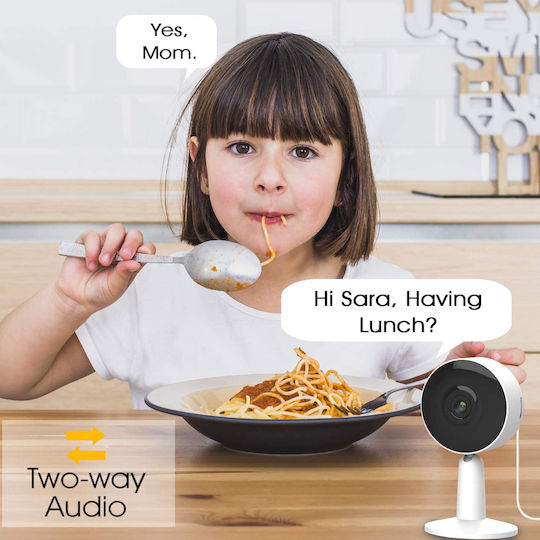 Laxihub IN1 IP Cameră de Supraveghere Wi-Fi Full HD 1080p cu Comunicare Bidirecțională