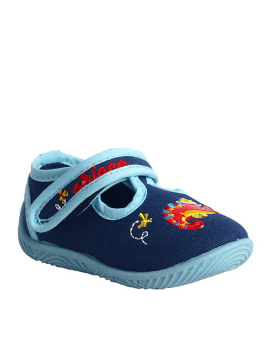 Chicco Anatomic Kids Slipper Closed-Toe Blue