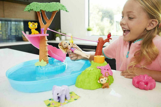 Barbie Jocuri pe Râu Set de păpuși Chelsea pentru 3+ ani+ Ani