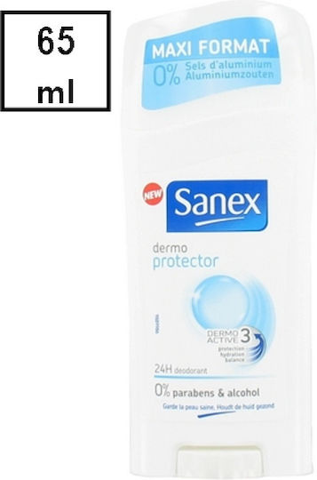 Sanex Dermo Protector 24h Дезодорант Дезодоранти 24h Стик Без Алуминий 65мл