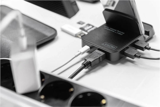 Digitus USB-C σε Μαύρο χρώμα