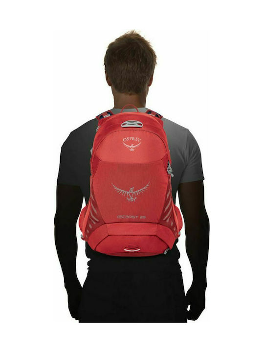Osprey Escapist 25 Ορειβατικό Σακίδιο 25lt Αδιάβροχο Κόκκινο Daypack