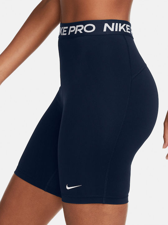 Dri-Fit Pro 365 Training Women's Leggings-Shorts High Waist Navy Blue