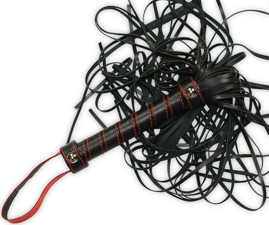 Lovetoy Bondage Fetish Beginners Flogger Whip in Black Color