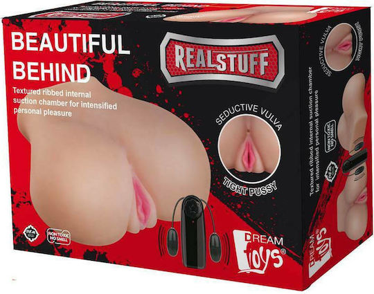 Dream Toys RealStuff Beautiful Behind Masturbator mit Vibration 1Stück