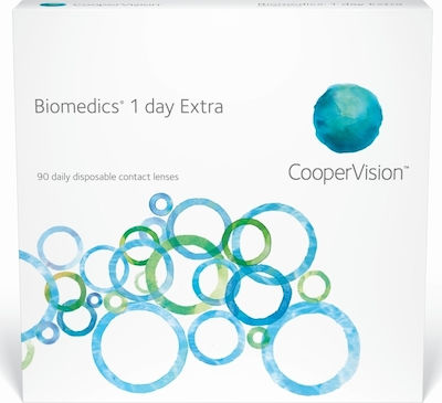 Cooper Vision Biomedics 1 Day Extra 90 Daily Contact Lenses Hydrogel