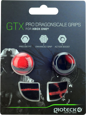 Gioteck Thumb Grips Thumb Grips για Xbox One σε Κόκκινο χρώμα