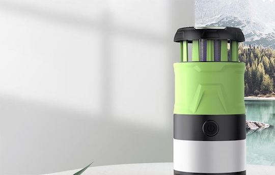Superfire Led Rechargeable Lantern for Camping with Flashlight Green 350lm 5W Red