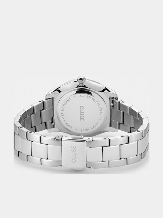 Cluse Feroce Women's Watch with Silver Metal Bracelet