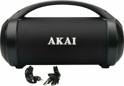 Akai ABTS-21H Ηχείο Bluetooth 6.5W με Ραδιόφωνο και Διάρκεια Μπαταρίας έως 4 ώρες Μαύρο